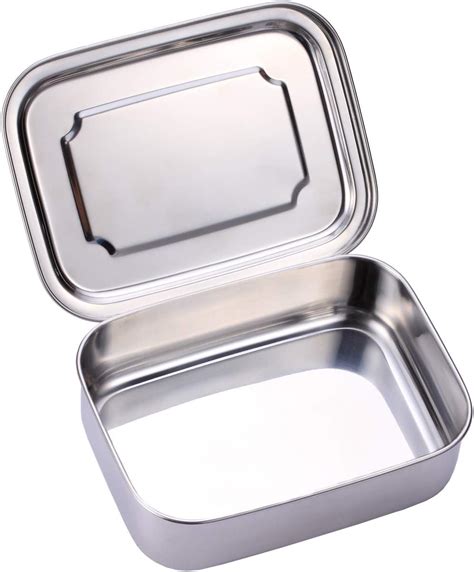 Sumerflos All Stainless Steel Bento Box 2 Pack, 1200ML/40OZ 